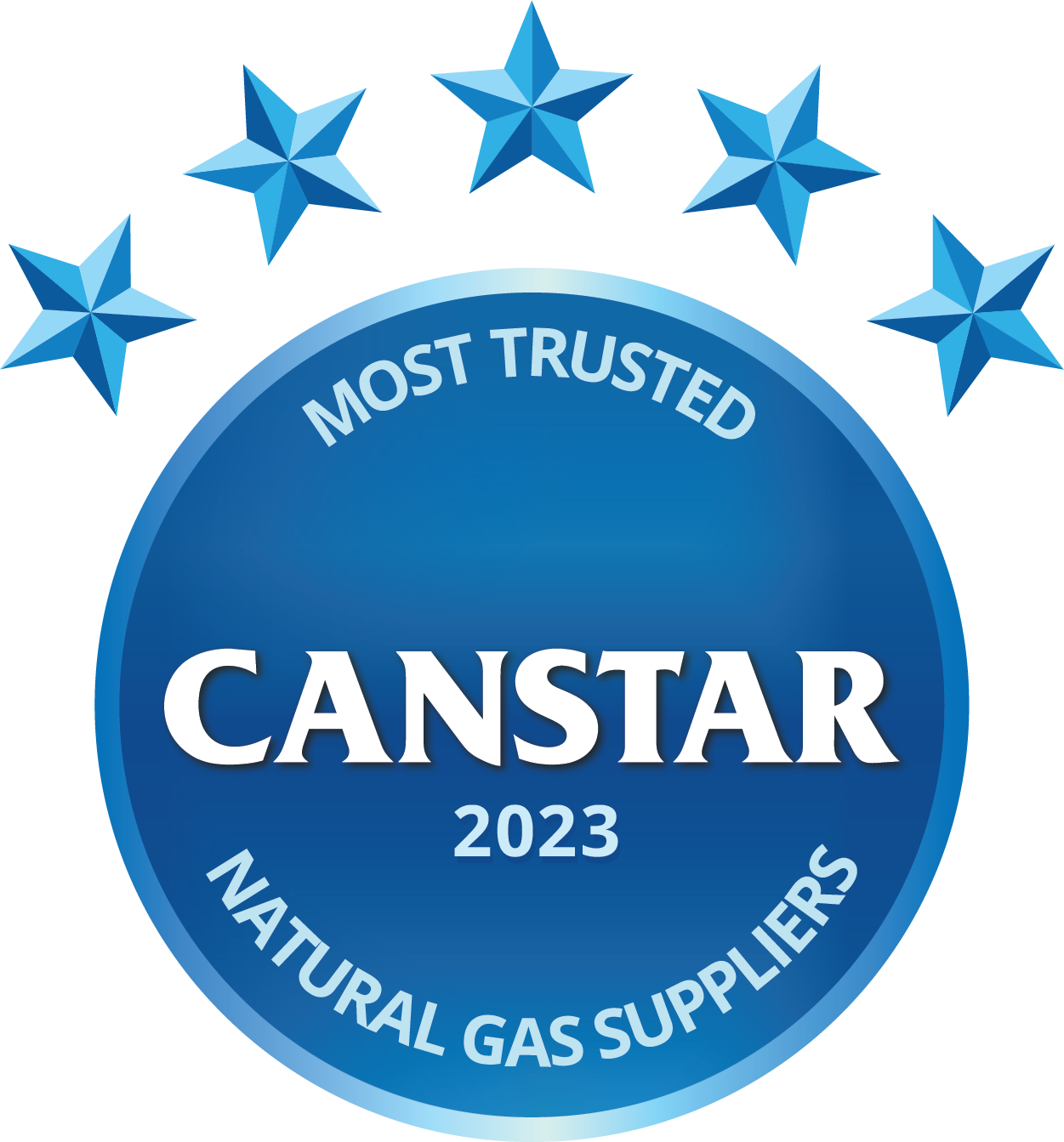 Canstar Blue Most Trusted Natural Gas Suppliers 2023
