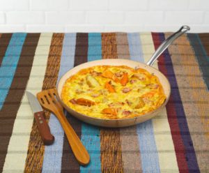 Roast vegetable frittata