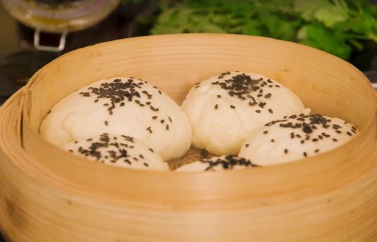 Caroline Taylor Our State on a Plate Eggplant Bao Bun