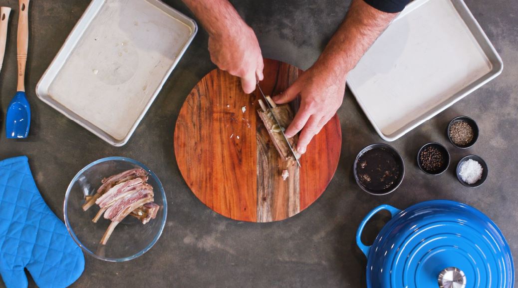 Lamb Ribs with Wattleseed Sauce | Kleenheat Kitchen