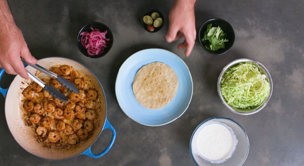 Chipotle Prawn Tortilla with Native Lime | Kleenheat Kitchen