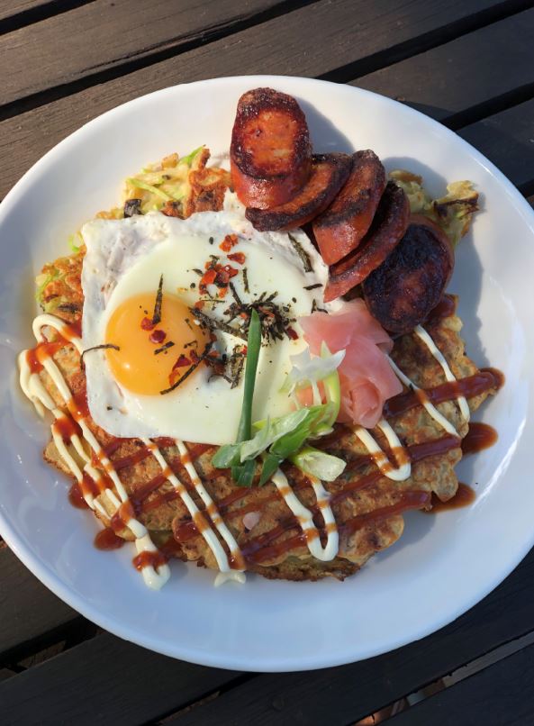 Japanese savoury pancake
